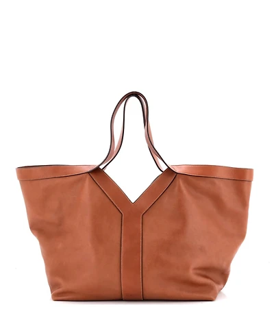 Pre-Owned Saint Laurent Medium Y Tote Leather