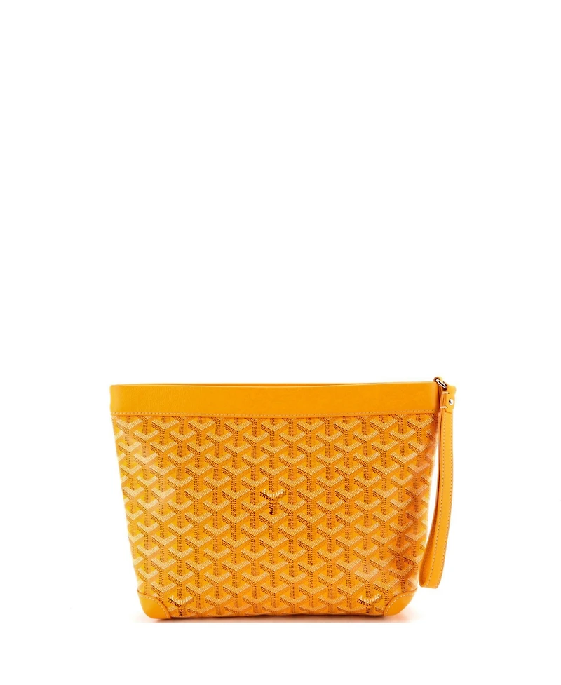 Pre-Owned Goyard Goyardine Conti Pouch Coated Canvas