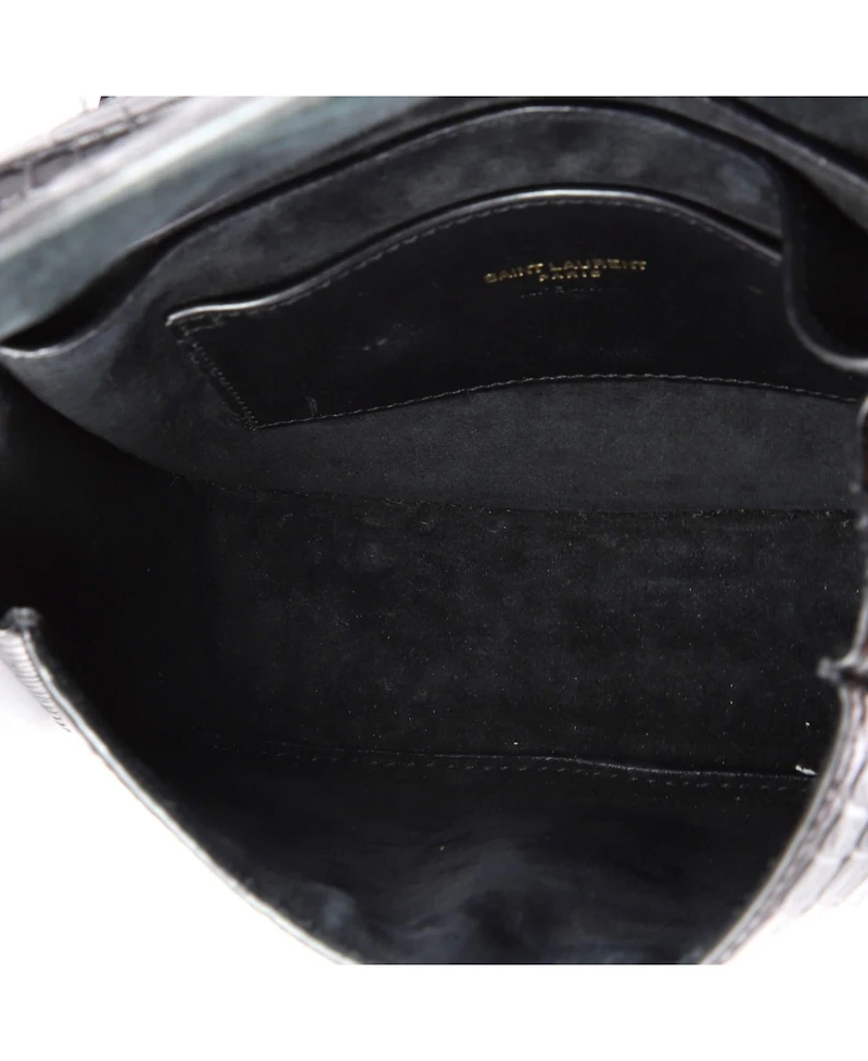 Pre-Owned Saint Laurent Small Kaia Shoulder Bag Embossed Leather