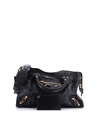 Pre-Owned Balenciaga Medium City Giant Studs Bag Leather