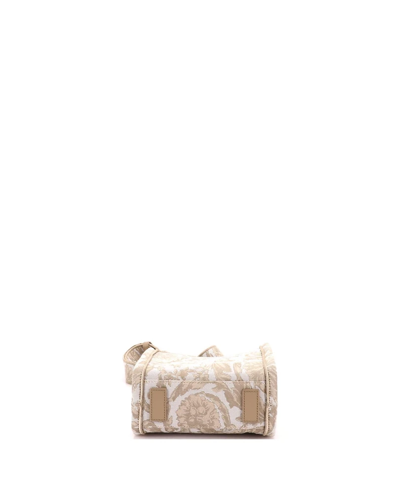 Pre-Owned Versace Small Athena Convertible Tote Barocco Jacquard