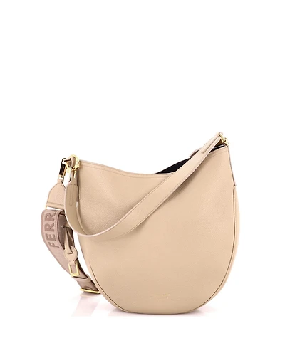 Pre-Owned Salvatore Ferragamo Medium Smile Hobo Bag Leather
