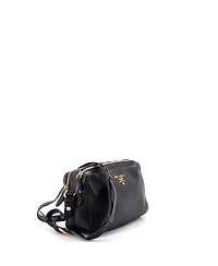 Pre-Owned Prada Medium Double Zip Camera Bag Vitello Phenix