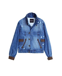 Desigual Men's Embroidered denim jacket
