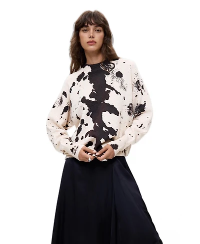 Desigual Women's Animal print sweater