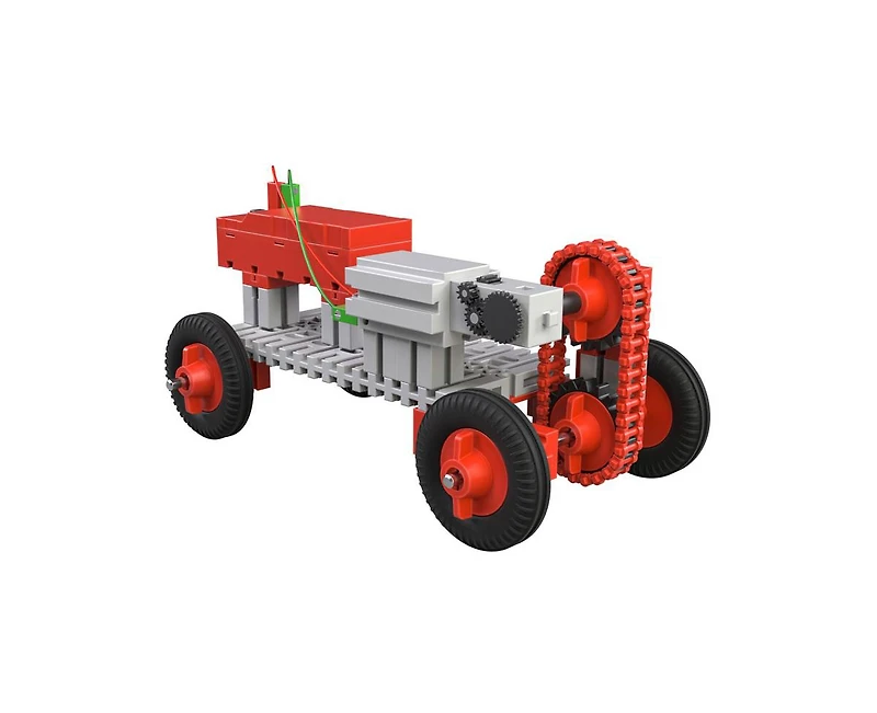Fischertechnik Retro Mechanics 500-Piece Building Set, Ages 8+