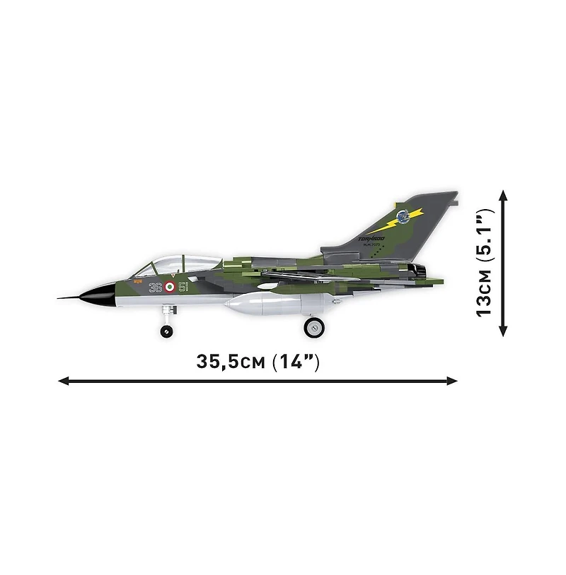 Cobi Armed Forces Panavia Tornado Ids 1:48 Scale 483-Piece Building Set, Ages 8+