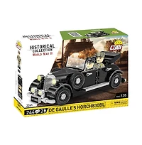 Cobi World War Ii Historical Collection De Gaulle's Horch830BL 244-Piece Building Set, Ages 7+