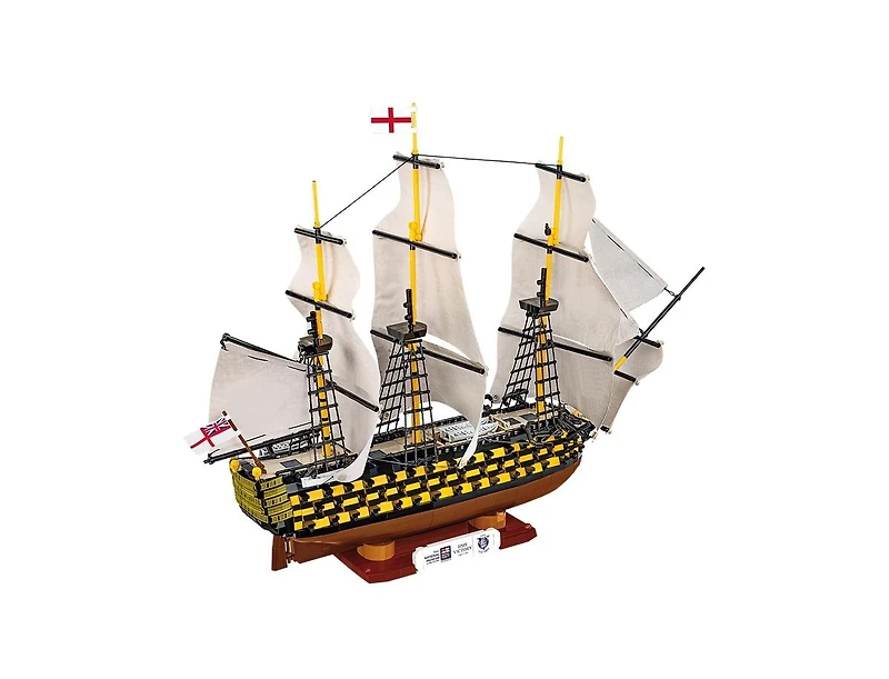 Cobi Historical Collection Hms Victory (Trafalgar 1805) 1:144 Scale 2,517-Piece Building Set, Ages 14+