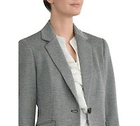 Kasper Women's Jacquard Notch-Collar Blazer