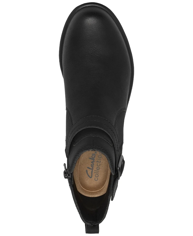 Clarks Collection Women's Kynnzie Rise Zipper Booties