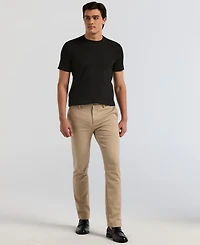 Perry Ellis Men's Rib Knit Crew Neck T-shirt