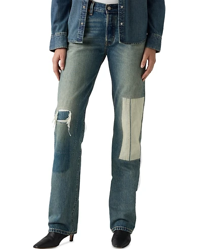 Levi's Women's 501 90's Mid-Rise Straight-Fit Jeans