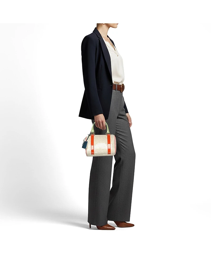 Pre-Owned Fendi women's Coated Canvas bag