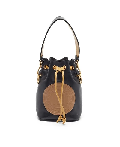 Pre-Owned Fendi Women's Mon Tresor Mini Leather Bucket Bag