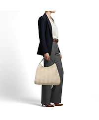 Pre-Owned Fendi Canvas Shoulder Bag
