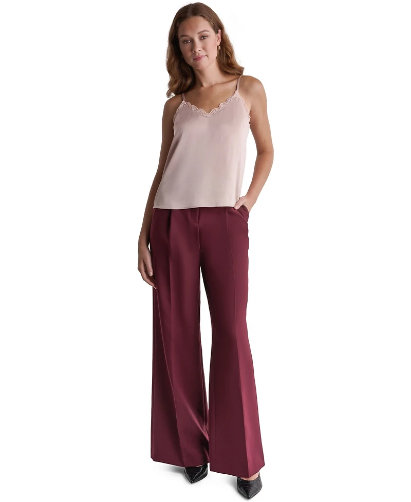 Bcbg Women's Lace-Trim Strappy V-Neck Camisole