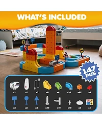 Contixo MT5 3D Gear Track Motorized Remote Control 147-Piece Building Set, Ages 6+
