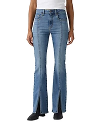 Levi's Juniors' 726 Split-Hem Flare Jeans