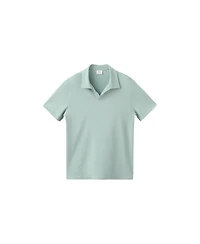 Mango Men's Slim-Fit Cotton-Blend Pique Polo Shirt