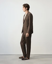 Mango Men's Selection Slim-Fit Cotton-Lyocell Blend Suit Pants