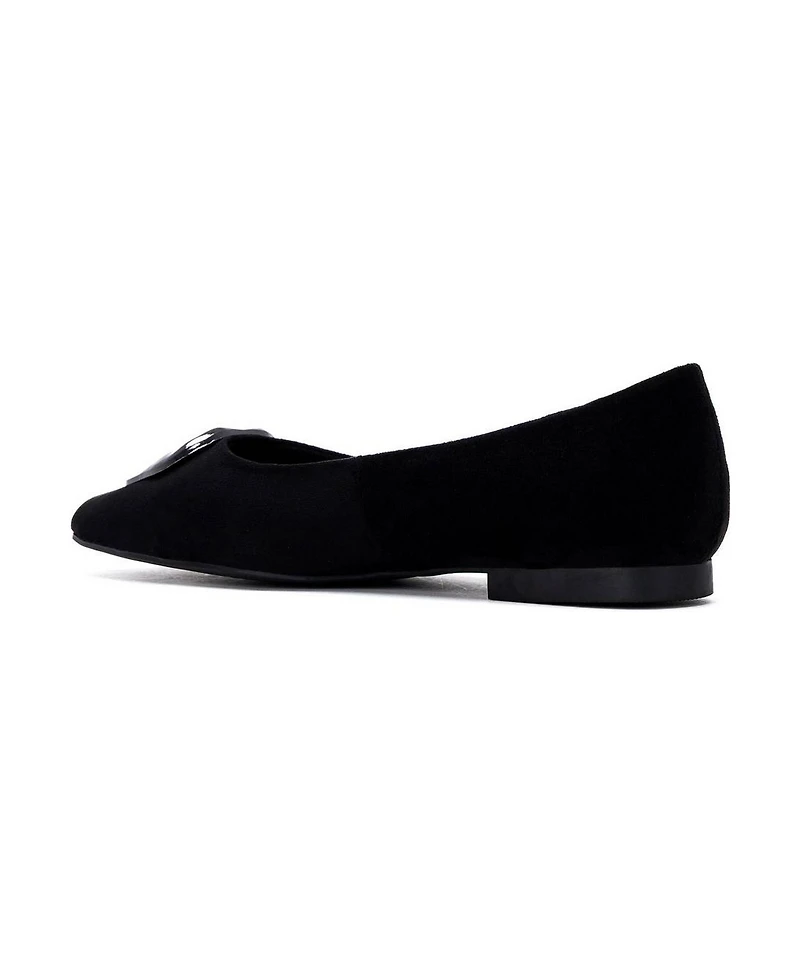 Xti Women's Suede Ballet Flats