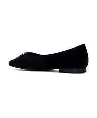 Xti Women's Suede Ballet Flats