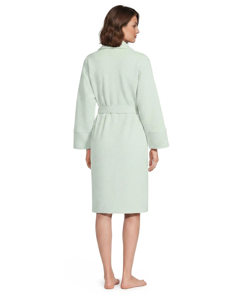 Lands' End Women's Quilted Knee Length Robe