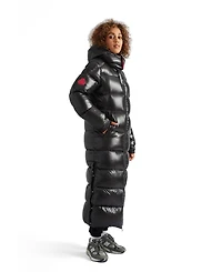 JACK1T Women's High Collar Maxi Puffer Coat