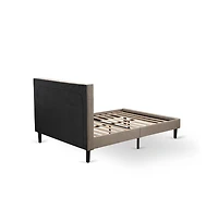 East West Furniture KD16F-1VL0C 2 Piece Wood Bedroom Set