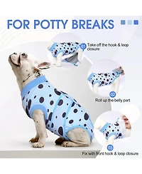 Soft Stretch Recovery Suit for Dogs, Post-Op and Surgical Protective Bodysuit, E-Collar Alternative