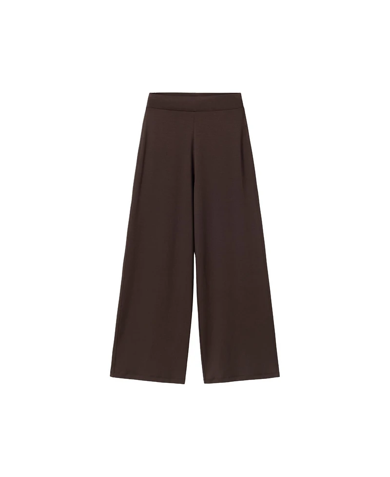 Residus Women's Celeste High-Waisted Wide-Leg Pull-On Pants