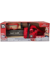 Red Box Tool Tech Vibrating-Lighted Toy Chainsaw, 2-Piece, Ages 3+