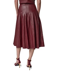 Donna Karan New York Women's Pleated A-Line High-Waisted Skirt
