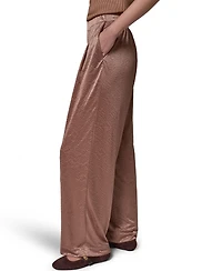 Donna Karan New York Women's Wide Leg Crinkle Pant