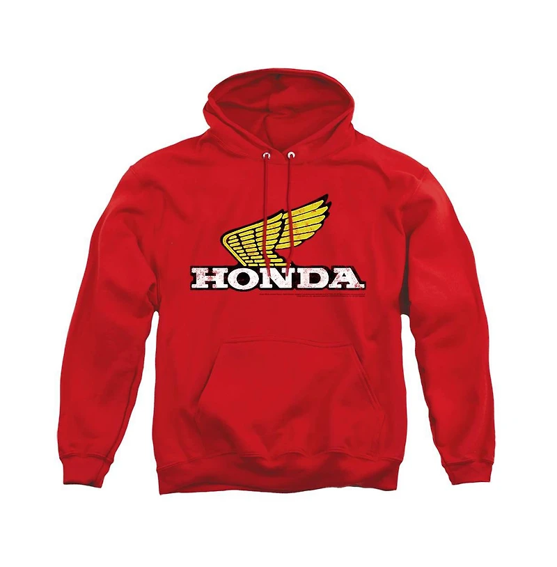 Honda Men's Big & Tall Graphic Wing Logo Pullover Hoodie