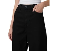 Joe's Jeans Petite Mia High-Waisted, Wide-Leg