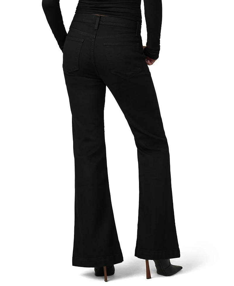 Joe's Jeans Petite The Molly Wide-Leg High-Waisted Flared