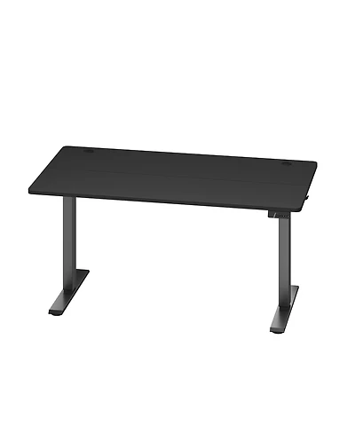 SongmicsHome Height Adjustable Desk, Electric Standing 4 Memory Heights, Sedentary Reminder