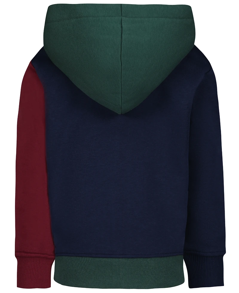 Tommy Hilfiger Boys' 4-20 Multi Mascot Fleece Full-Zip Hoodie, Created for Macy's