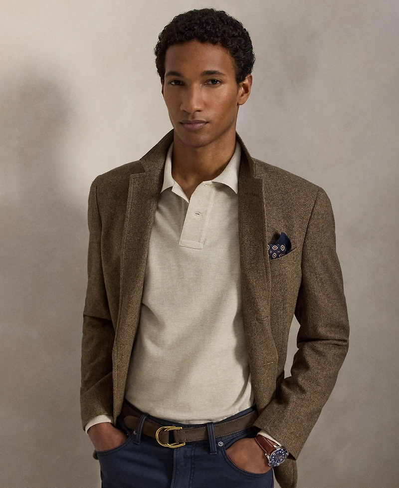 Polo Ralph Lauren Men's Classic Fit Long Sleeve Mesh