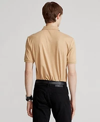 Men's Slim-Fit Soft Cotton Polo Shirt