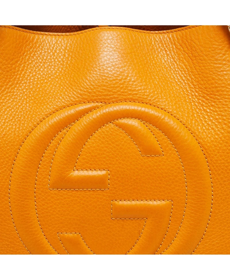 Pre-Owned Gucci Soho Medium Leather Chain Shoulder Bag