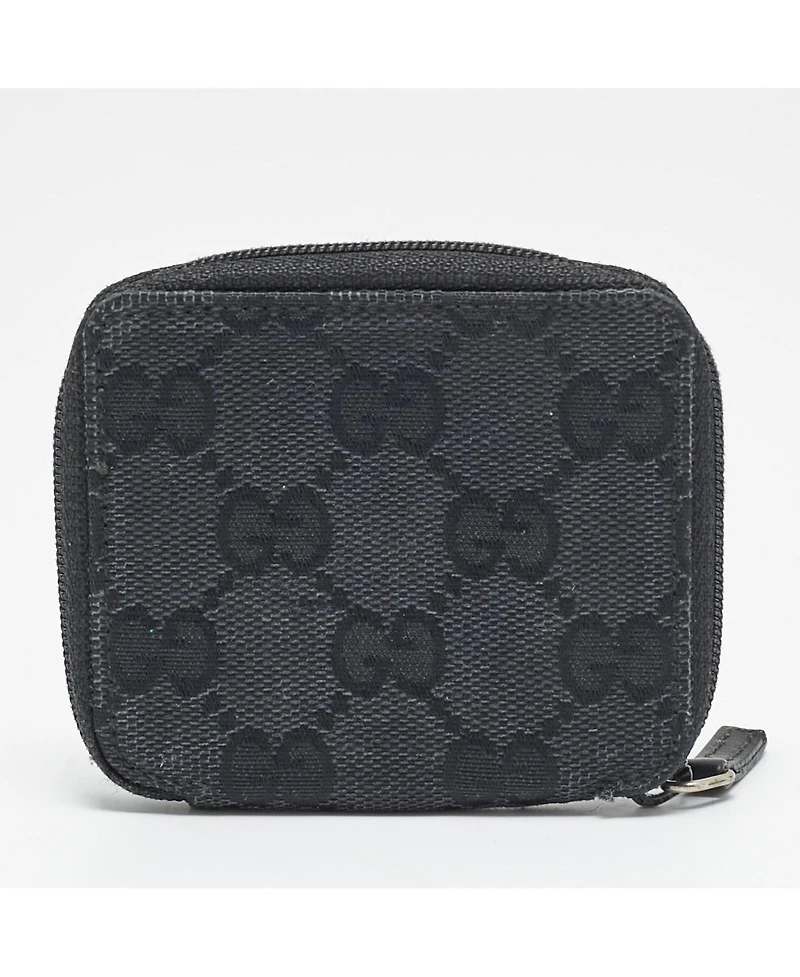 Pre-Owned Gucci women's Bree Gg Canvas and Leather Crossbody Bag