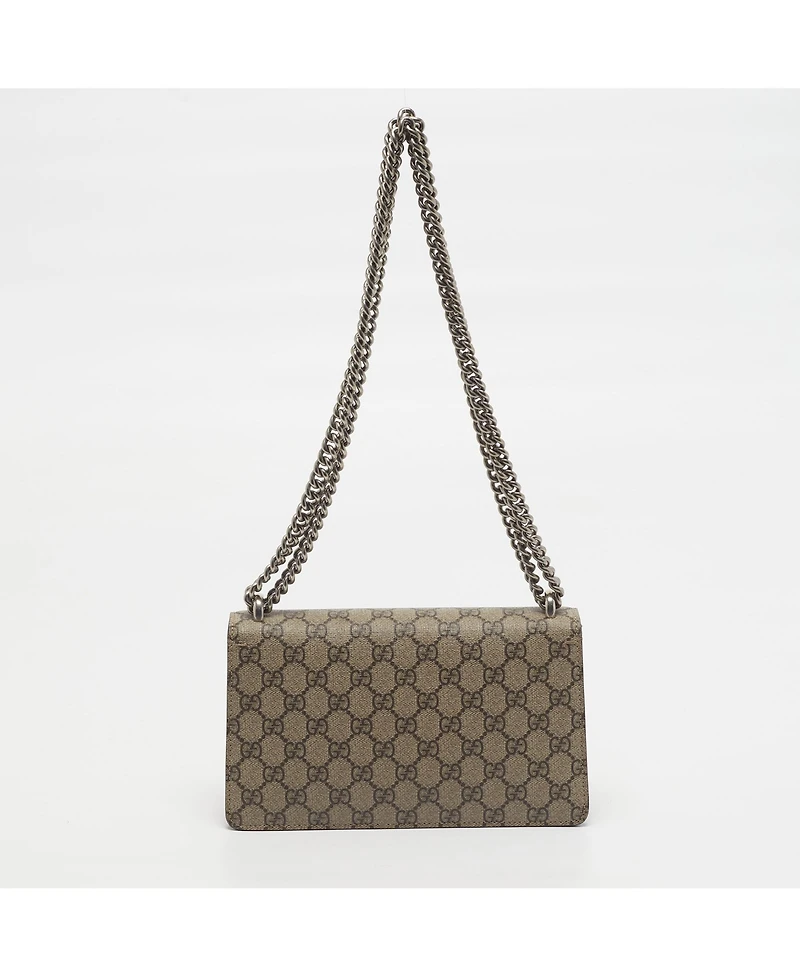 Pre-Owned Gucci Women's Dionysus Gg Supreme Crystal Shoulder Bag