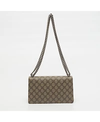 Pre-Owned Gucci Women's Dionysus Gg Supreme Crystal Shoulder Bag
