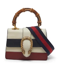 Pre-Owned Gucci Women's Dionysus Mini Leather Satchel with Bamboo Handle