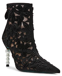Betsey Johnson Women's Jack Zipper Dress Booties