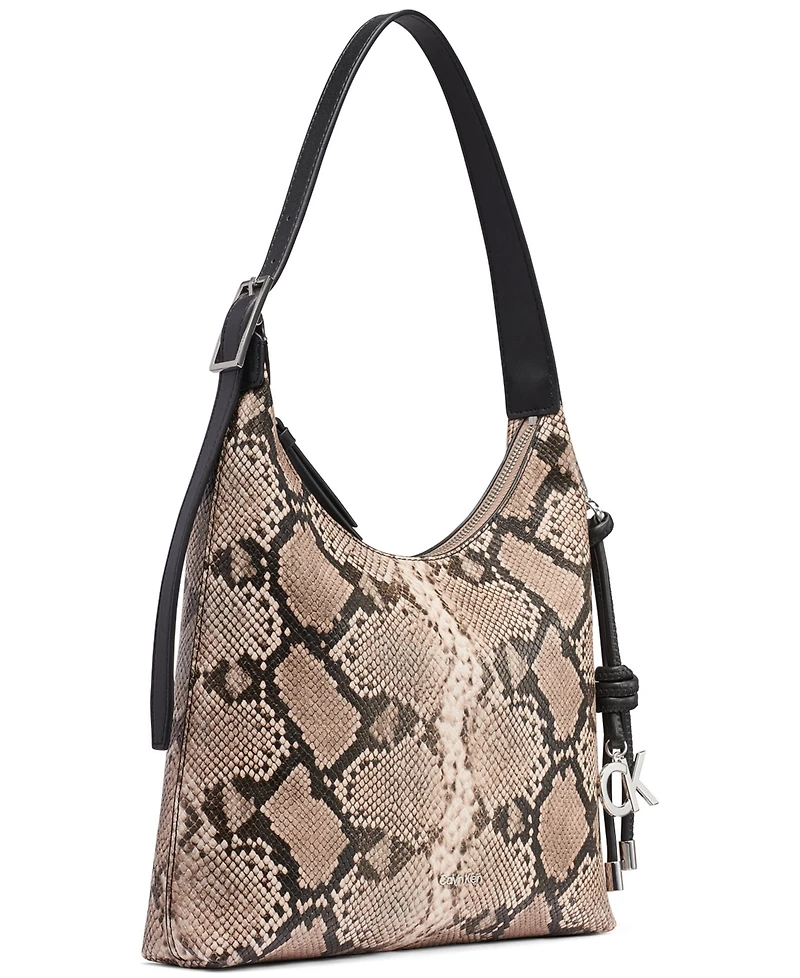Calvin Klein Erina Small Hobo Shoulder Handbag