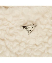 Pre-Owned Prada Women's Re-Edition 2000 Shearling Shoulder Bag